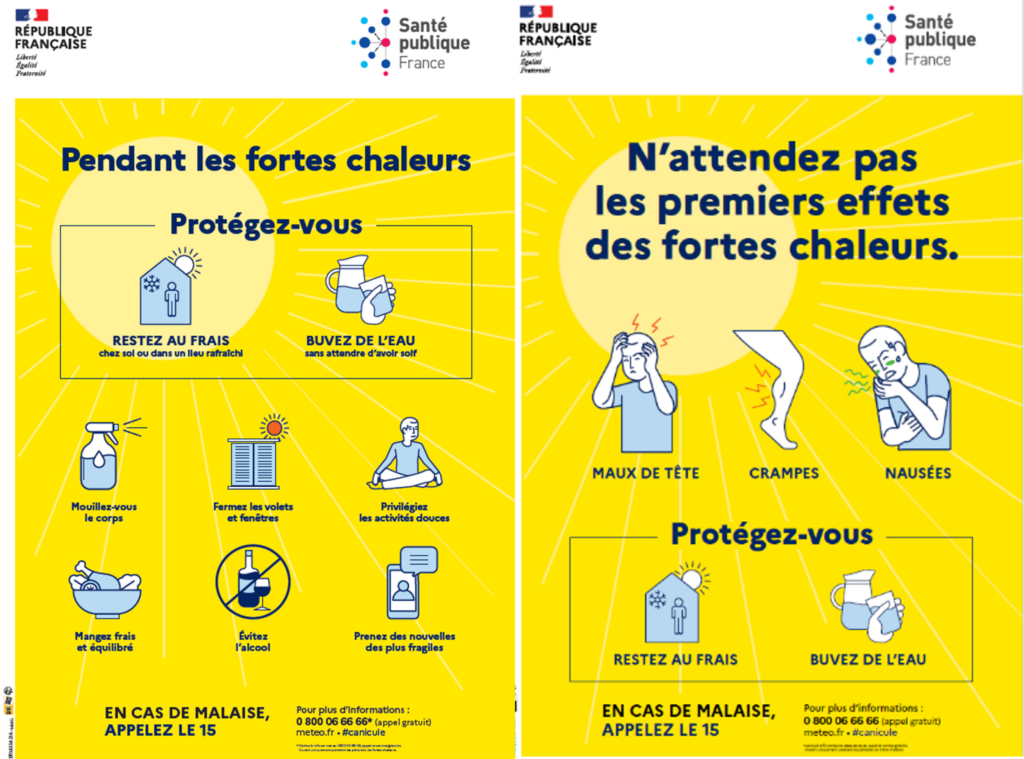 consignes canicule